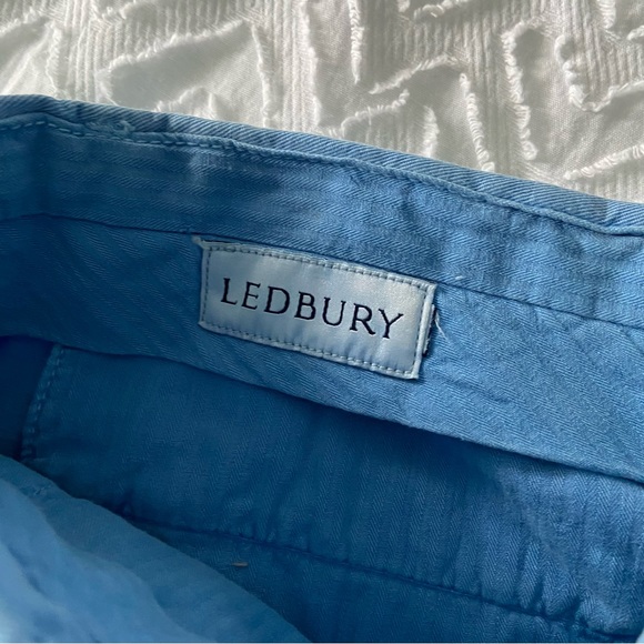 Ledbury men’s Richmond washed twill short size 33 - Picture 8 of 10